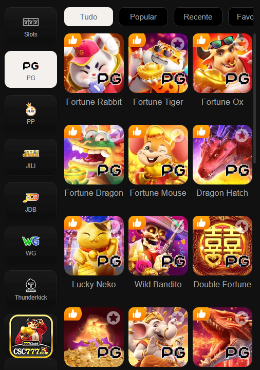 Jogos Certificados csc777.com